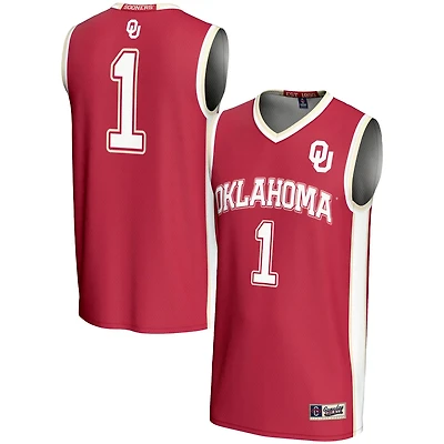 Unisex GameDay Greats 1 Oklahoma Sooners Lightweight Basketball Jersey