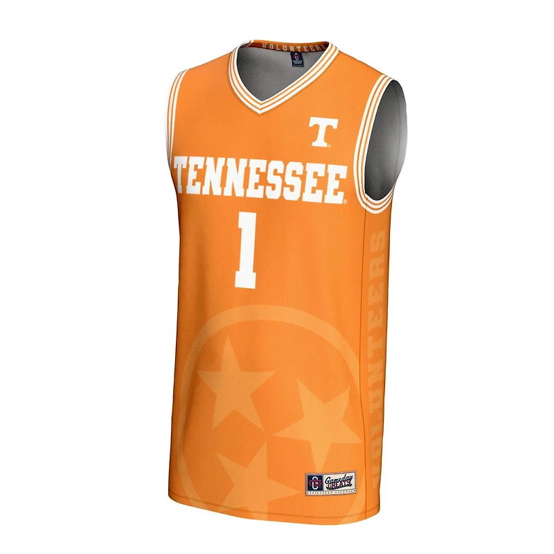 Unisex GameDay Greats 1 Tennessee Volunteers Lightweight Icon Print Basketball Jersey