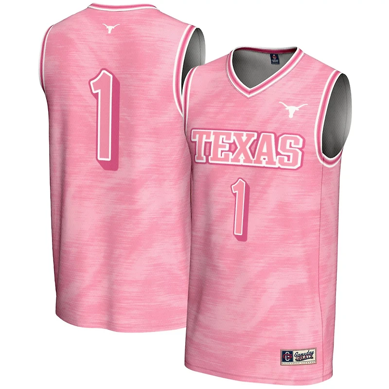 Unisex GameDay Greats 1 Texas Longhorns Lightweight Basketball Fashion Jersey