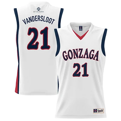 Unisex GameDay Greats Courtney Vandersloot Gonzaga Bulldogs Lightweight Basketball Alumni Jersey