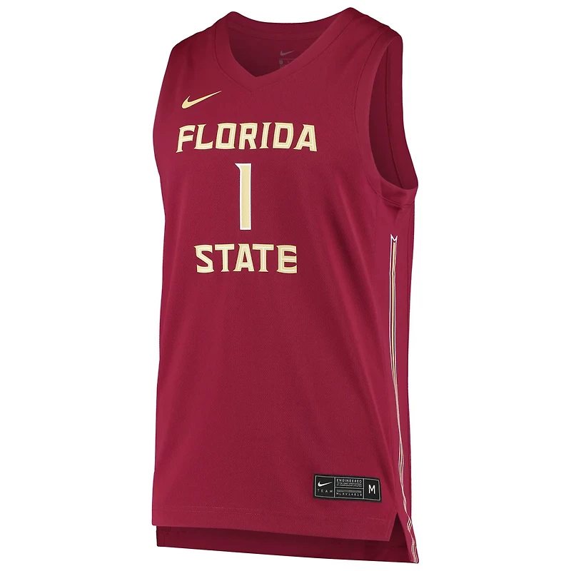 Unisex Nike 1 Florida State Seminoles Replica Basketball Jersey