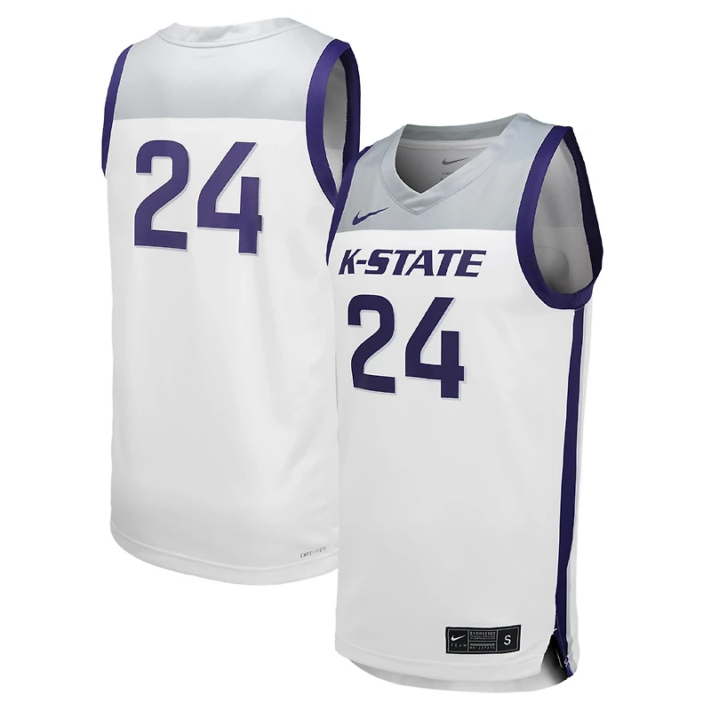 Unisex Nike 23 Kansas State Wildcats Team Replica Basketball Jersey
