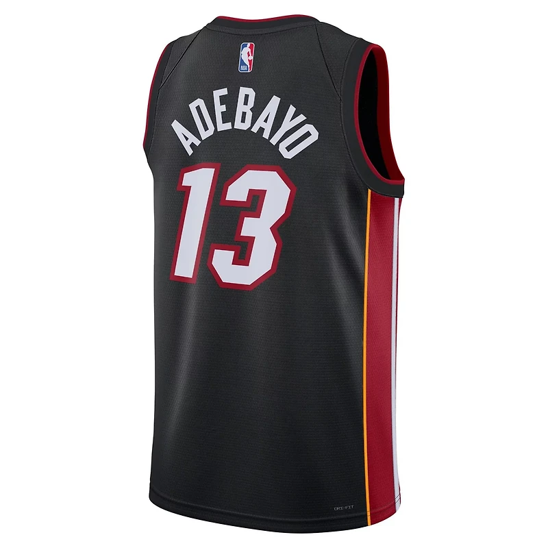Unisex Nike Bam Adebayo Miami Heat Swingman Jersey - Icon Edition