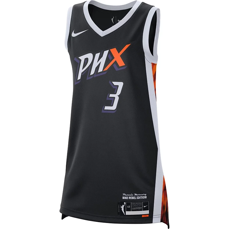 Unisex Nike Diana Taurasi Phoenix Mercury Rebel Edition Victory Player Jersey