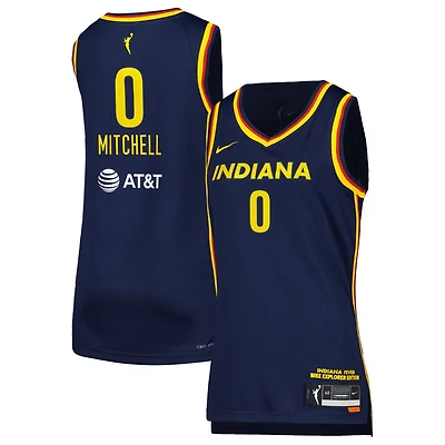 Unisex Nike Kelsey Mitchell Indiana Fever Explorer Edition Victory Swingman Jersey