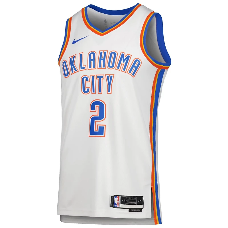 Unisex Nike Shai Gilgeous-Alexander Oklahoma City Thunder Swingman Jersey - Association Edition