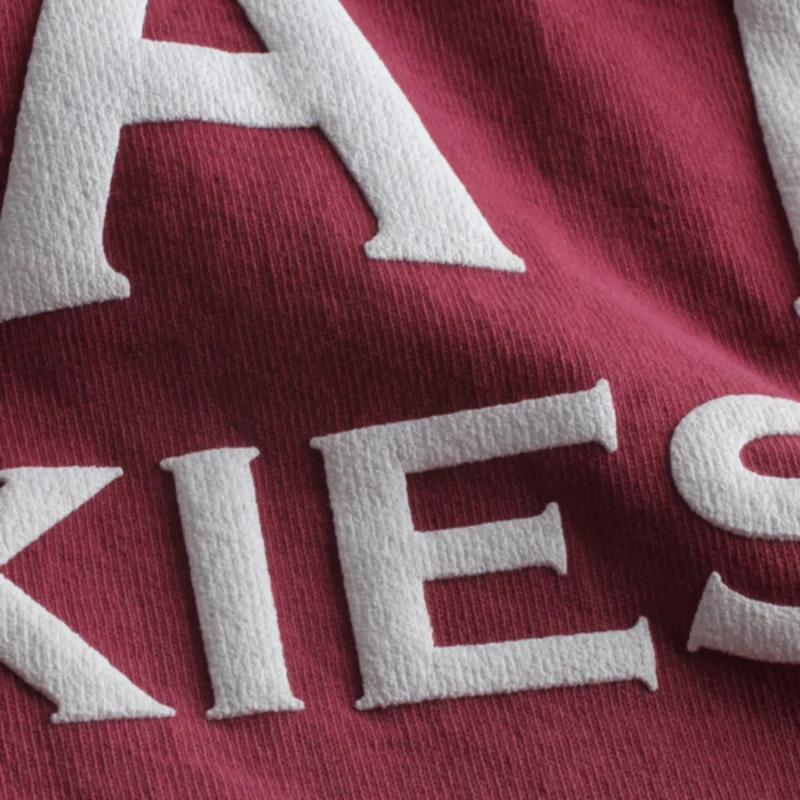 Virginia Tech Hokies Ombre Long Sleeve Dip-Dyed Spirit Jersey