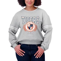 WEAR by Erin Andrews Auburn Tigers Classic Stripe Pullover Sweater