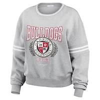 WEAR by Erin Andrews Georgia Bulldogs Classic Stripe Pullover Sweater