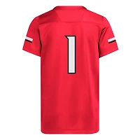 Youth adidas 1 Louisville Cardinals Replica Jersey