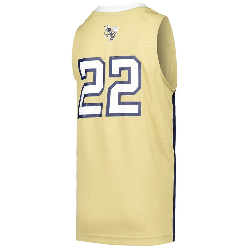 Youth adidas 22 Georgia Tech Yellow Jackets Swingman Jersey