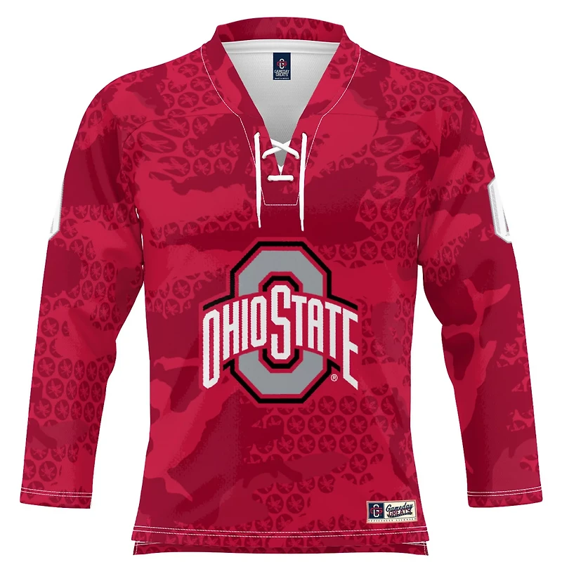 Youth GameDay Greats 0 Ohio State Buckeyes Ice Hockey Jersey