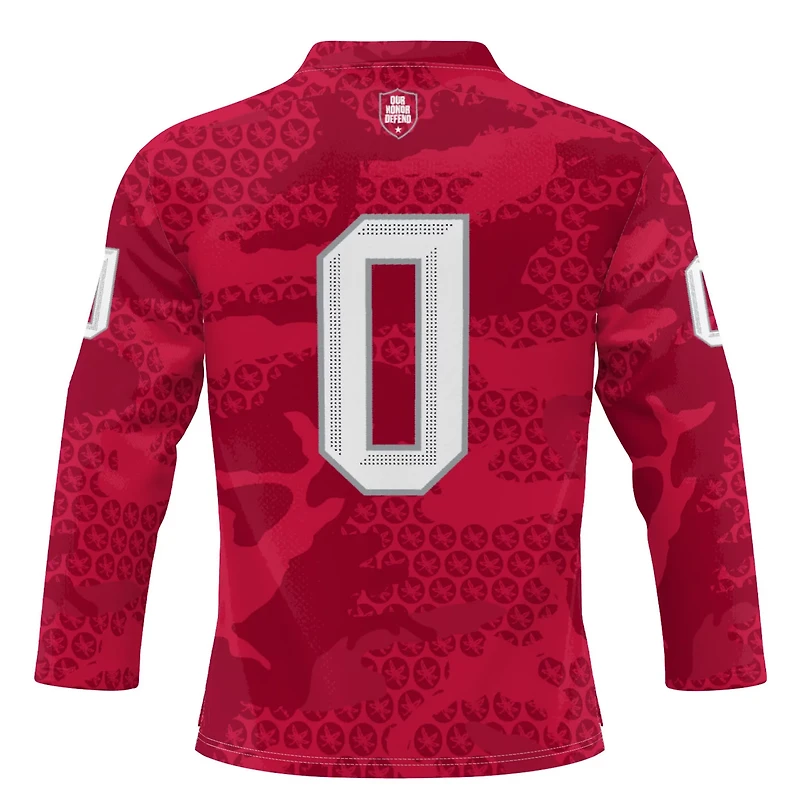 Youth GameDay Greats 0 Ohio State Buckeyes Ice Hockey Jersey