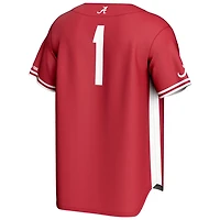 Youth GameDay Greats 1 Alabama Crimson Tide Lightweight Baseball Fashion Jersey