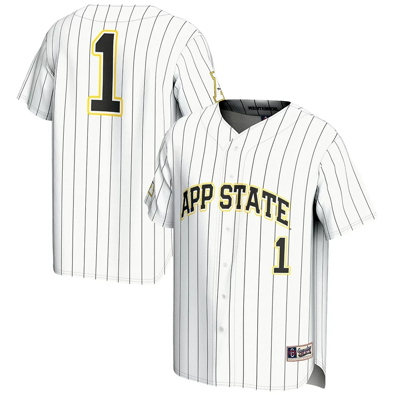Youth GameDay Greats 1 Appalachian State Mountaineers Lightweight Baseball Jersey