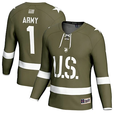 Youth GameDay Greats 1 Army Black Knights Ice Hockey Fashion Jersey