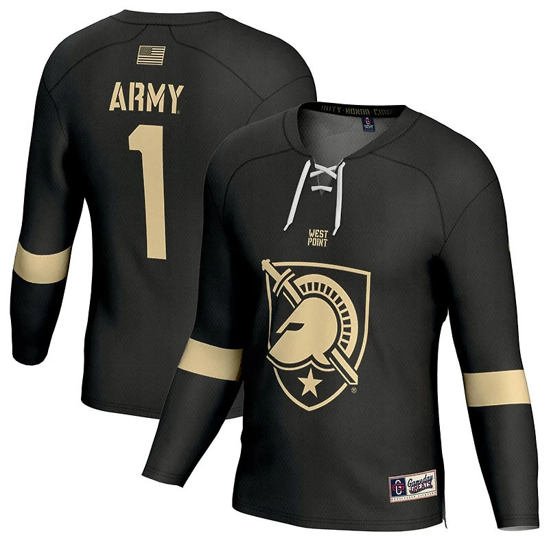Youth GameDay Greats 1 Army Black Knights Ice Hockey Fashion Jersey