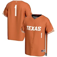 Youth GameDay Greats 1 Burnt Texas Longhorns Lightweight Baseball Jersey