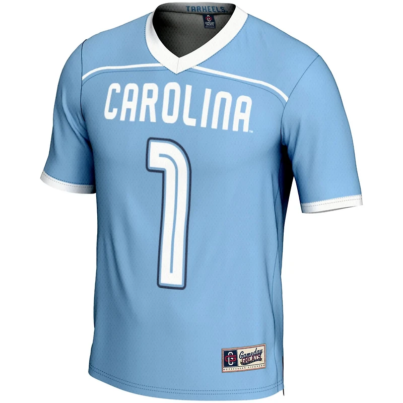 Youth GameDay Greats 1 Carolina North Tar Heels Lightweight Men's Lacrosse Jersey