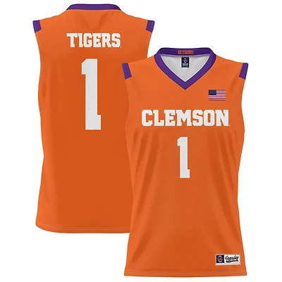 Youth GameDay Greats 1 Clemson Tigers Lightweight Basketball Jersey