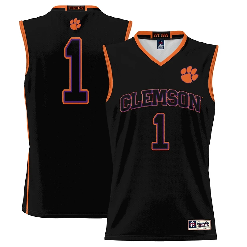 Youth GameDay Greats 1 Clemson Tigers Lightweight Basketball Jersey