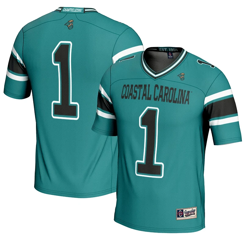 Youth GameDay Greats 1 Coastal Carolina Chanticleers Endzone Football Jersey