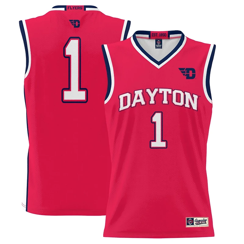 Youth GameDay Greats 1 Dayton Flyers Lightweight Basketball Jersey