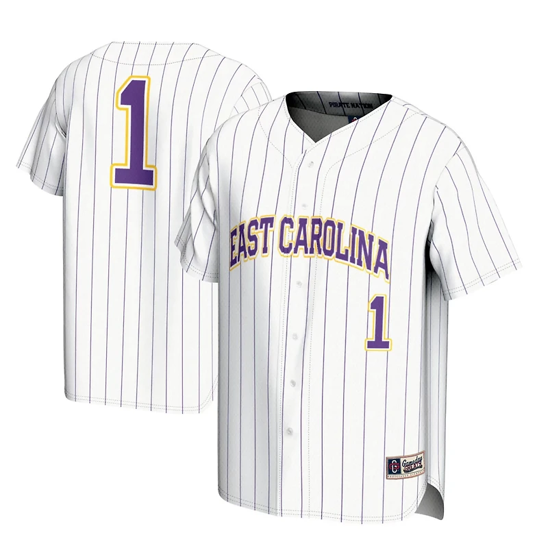 Youth GameDay Greats 1 ECU Pirates Lightweight Baseball Jersey