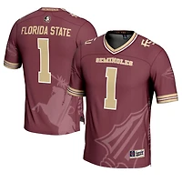 Youth GameDay Greats 1 Florida State Seminoles Icon Print Football Fashion Jersey