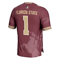 Youth GameDay Greats 1 Florida State Seminoles Icon Print Football Fashion Jersey