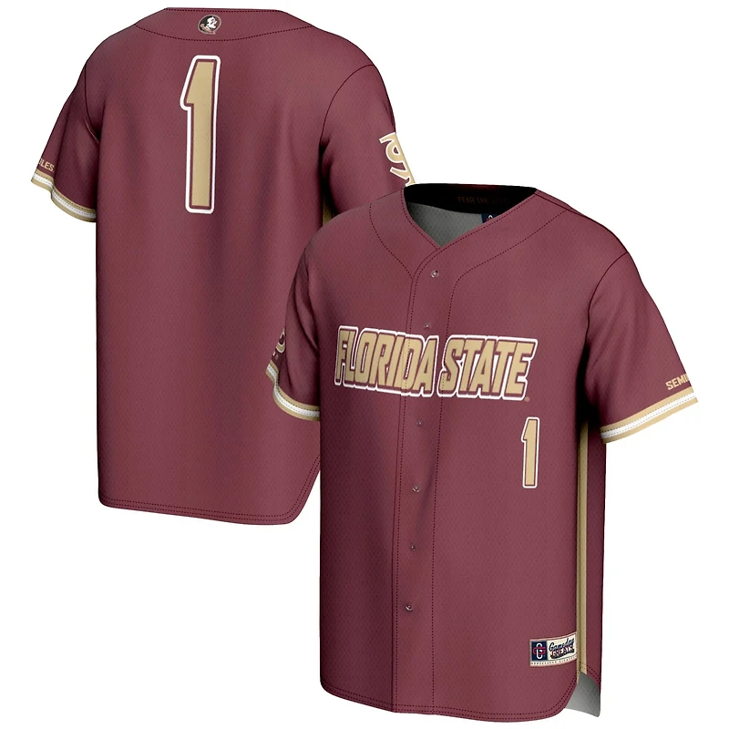 Youth GameDay Greats 1 Florida State Seminoles Lightweight Baseball Jersey