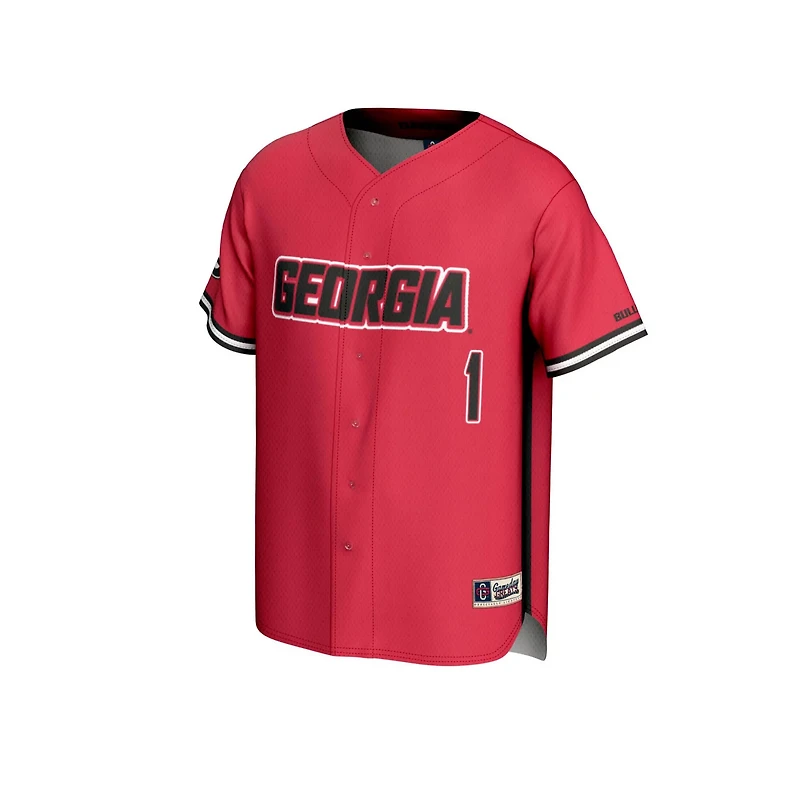 Youth GameDay Greats 1 Georgia Bulldogs Lightweight Baseball Jersey