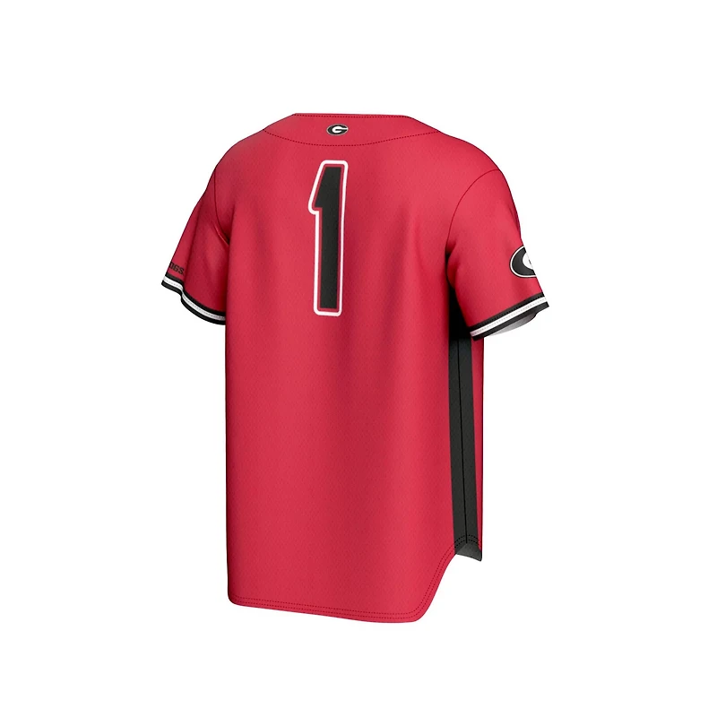 Youth GameDay Greats 1 Georgia Bulldogs Lightweight Baseball Jersey