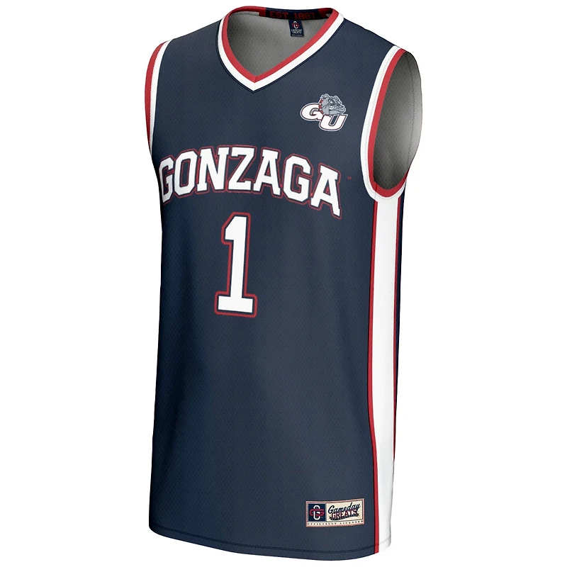 Youth GameDay Greats 1 Gonzaga Bulldogs Lightweight Basketball Jersey