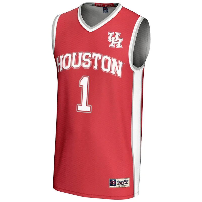 Youth GameDay Greats 1 Houston Cougars Lightweight Basketball Jersey