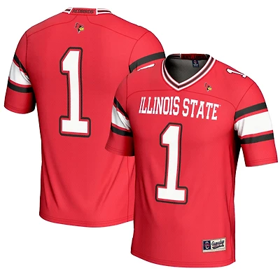 Youth GameDay Greats 1 Illinois State birds Endzone Football Jersey
