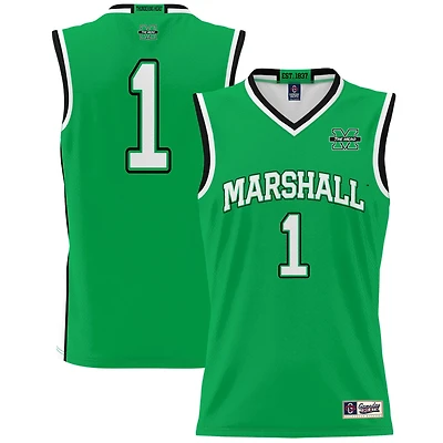 Youth GameDay Greats 1 Kelly Marshall Thundering Herd Lightweight Basketball Fashion Jersey