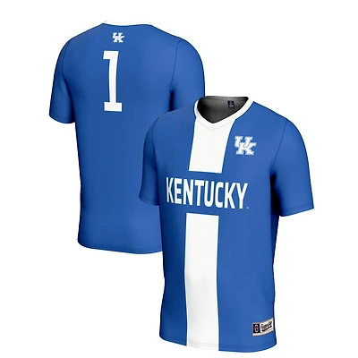 Youth GameDay Greats 1 Kentucky Wildcats Lightweight Soccer Fashion Jersey