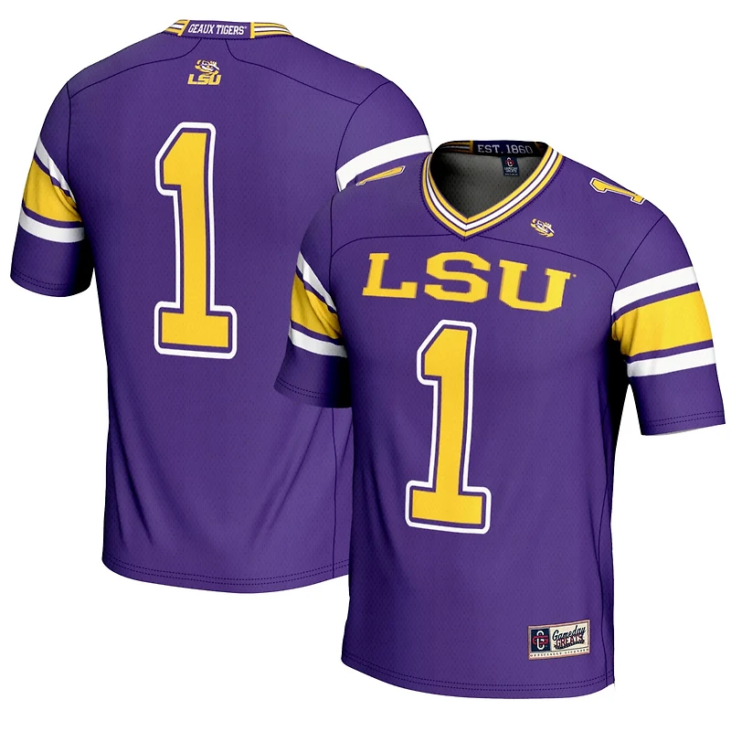 Youth GameDay Greats 1 LSU Tigers Endzone Football Jersey
