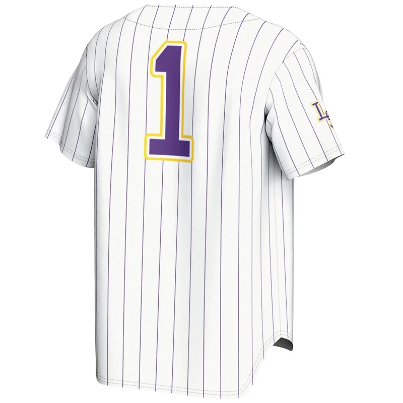 Youth GameDay Greats 1 LSU Tigers Lightweight Baseball Jersey