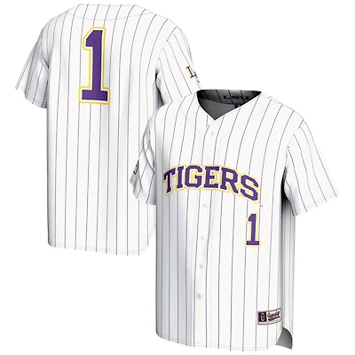 Youth GameDay Greats 1 LSU Tigers Lightweight Baseball Jersey