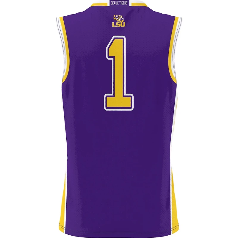 Youth GameDay Greats 1 LSU Tigers Lightweight Basketball Jersey