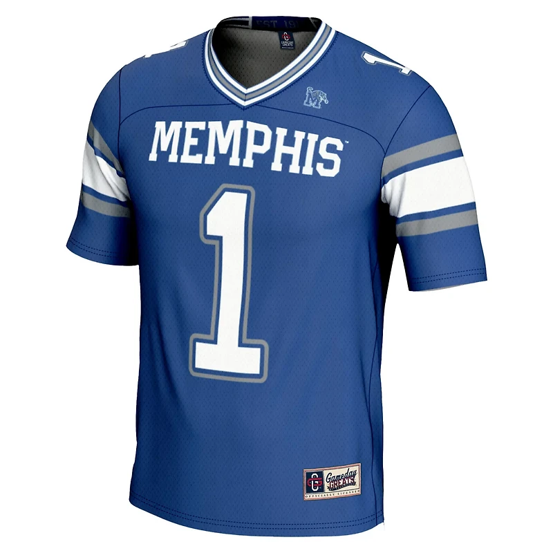 Youth GameDay Greats 1 Memphis Tigers Endzone Football Jersey