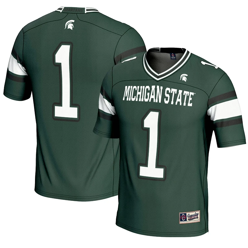 Youth GameDay Greats 1 Michigan State Spartans Endzone Football Jersey