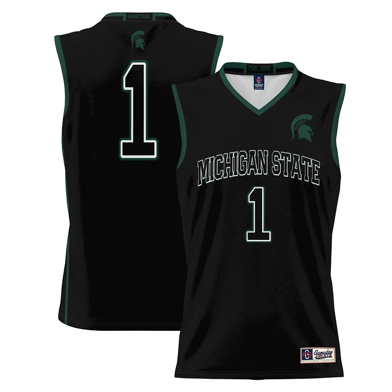 Youth GameDay Greats 1 Michigan State Spartans Lightweight Basketball Jersey