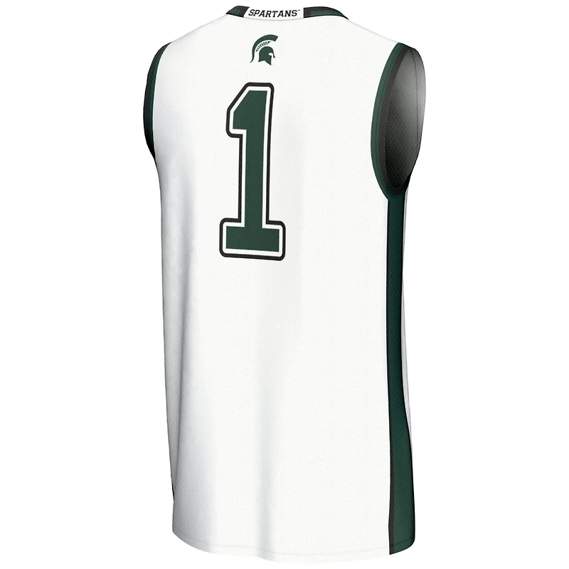 Youth GameDay Greats 1 Michigan State Spartans Lightweight Basketball Jersey