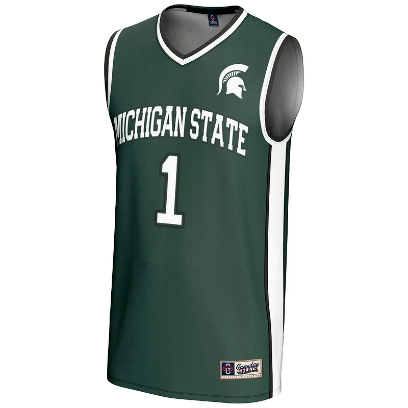 Youth GameDay Greats 1 Michigan State Spartans Lightweight Basketball Jersey