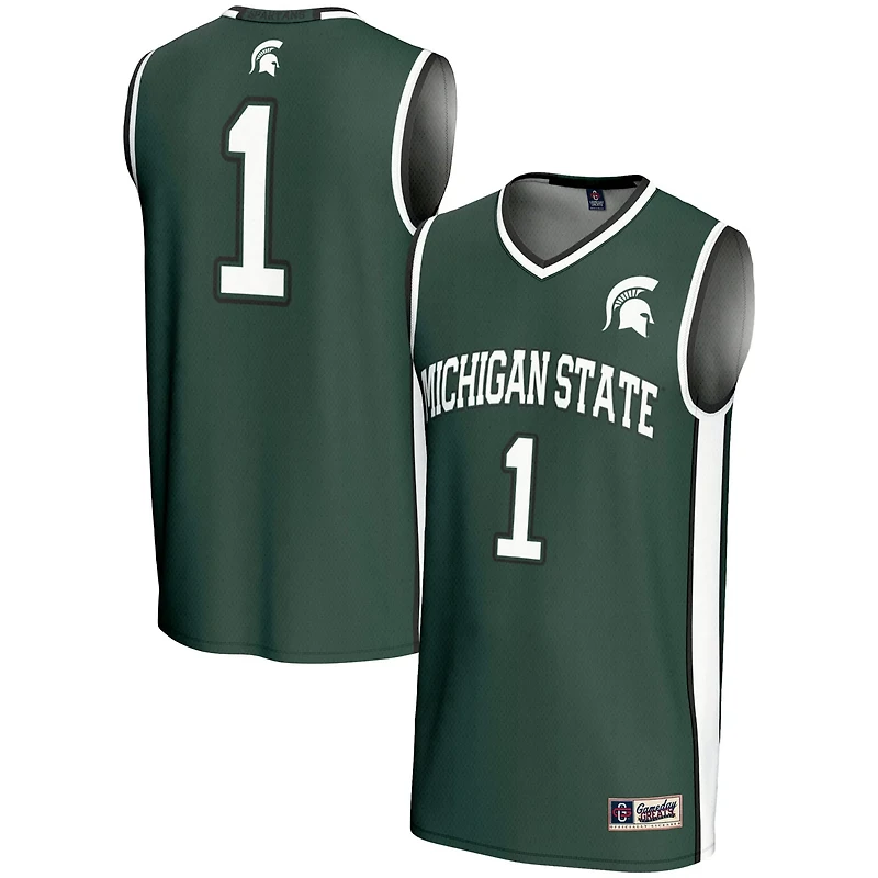 Youth GameDay Greats 1 Michigan State Spartans Lightweight Basketball Jersey