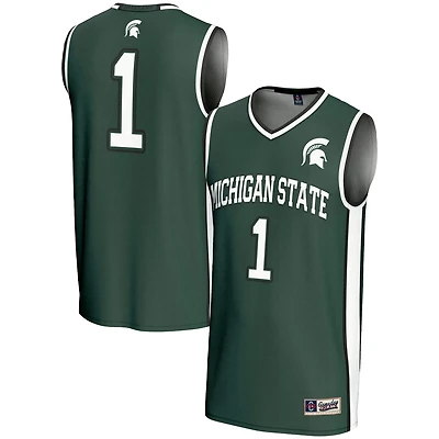 Youth GameDay Greats 1 Michigan State Spartans Lightweight Basketball Jersey
