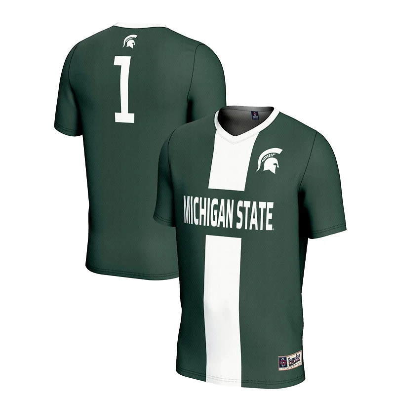 Youth GameDay Greats 1 Michigan State Spartans Lightweight Soccer Jersey